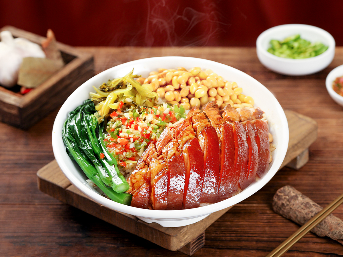 招牌隆江猪脚饭